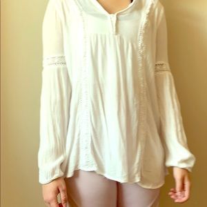 White detailed shirt